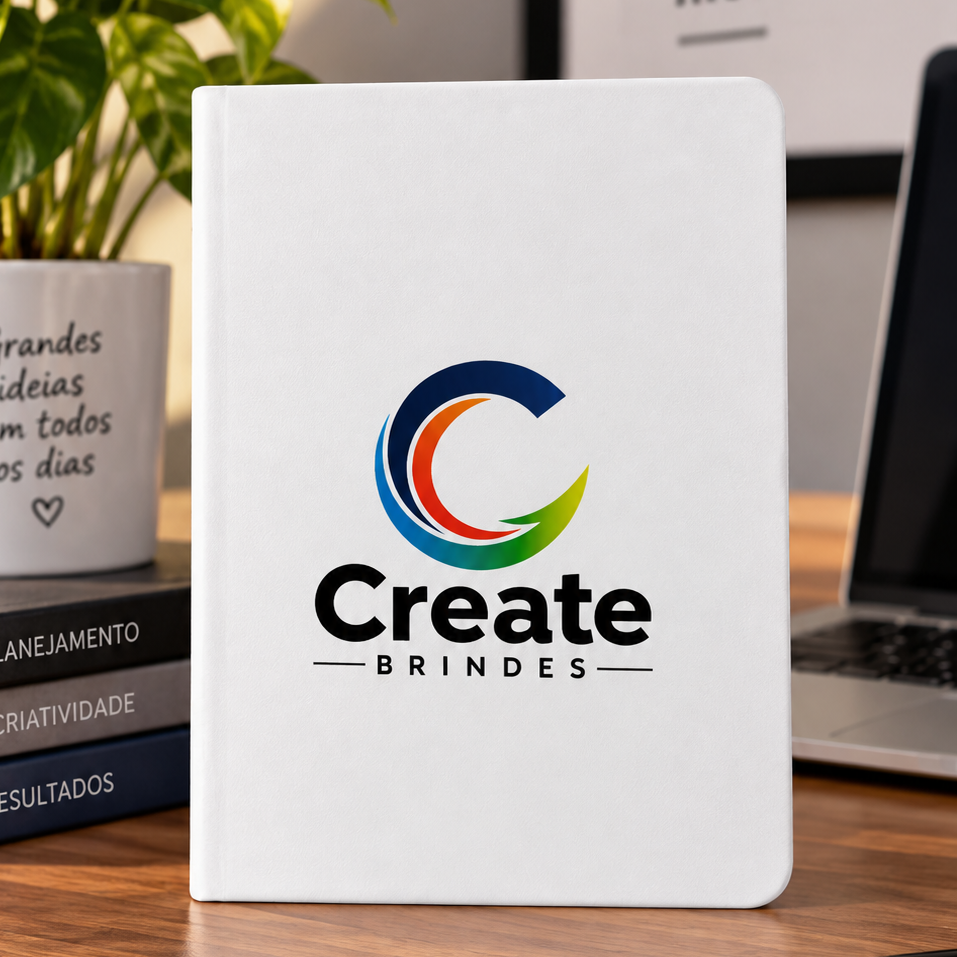 Caderneta Personalizada Create Brindes